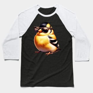 Cool Goldfinch Baseball T-Shirt